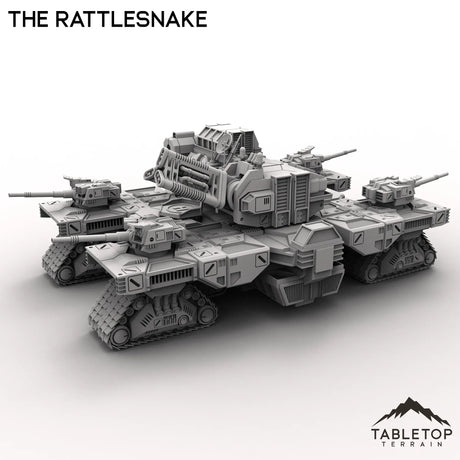 Tabletop Terrain Vehicle The Rattlesnake