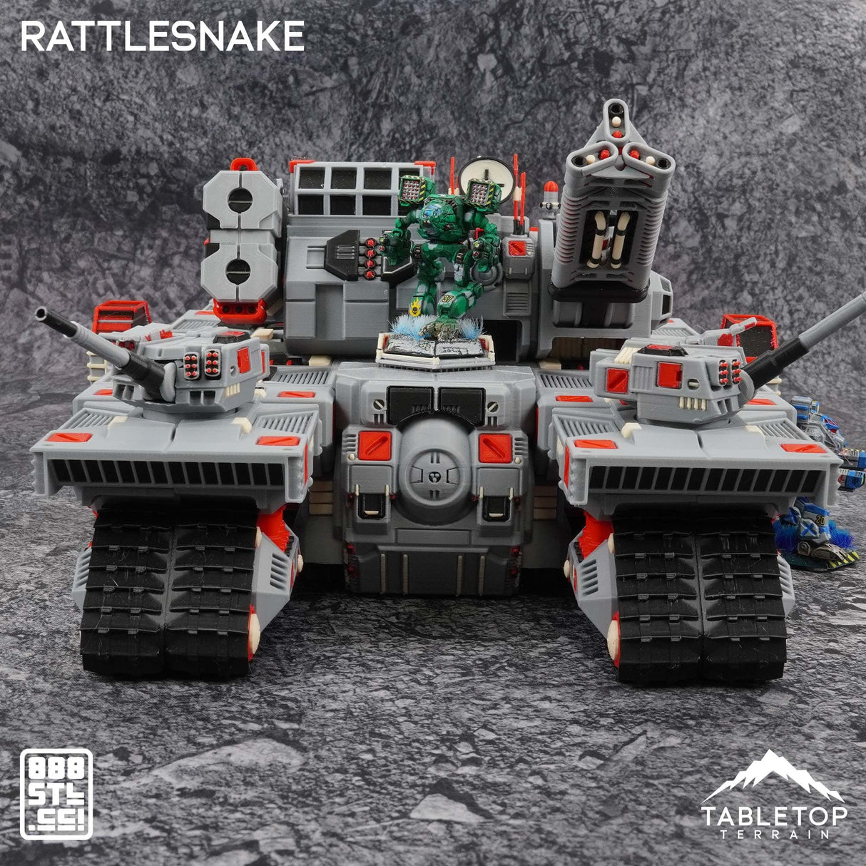 Tabletop Terrain Vehicle The Rattlesnake