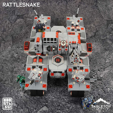 Tabletop Terrain Vehicle The Rattlesnake