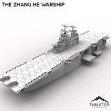 Tabletop Terrain Vehicle The Zhang He Warship