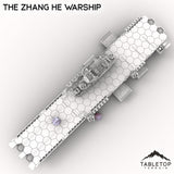 Tabletop Terrain Vehicle The Zhang He Warship