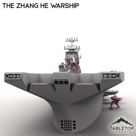 Tabletop Terrain Vehicle The Zhang He Warship