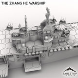Tabletop Terrain Vehicle The Zhang He Warship