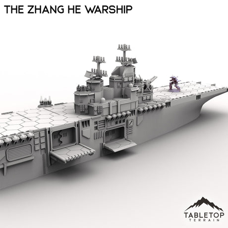 Tabletop Terrain Vehicle The Zhang He Warship