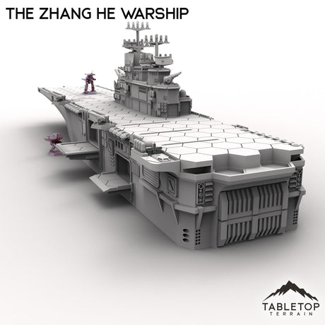 Tabletop Terrain Vehicle The Zhang He Warship