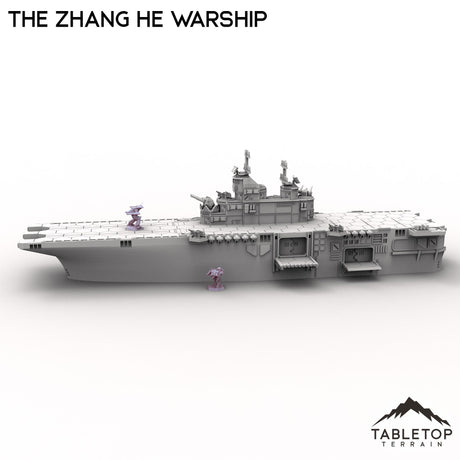 Tabletop Terrain Vehicle The Zhang He Warship