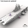 Tabletop Terrain Vehicle The Zhang He Warship