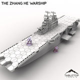 Tabletop Terrain Vehicle The Zhang He Warship