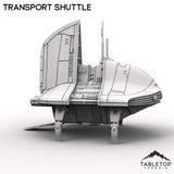 Tabletop Terrain Vehicle Transport Shuttle - To'ka Station