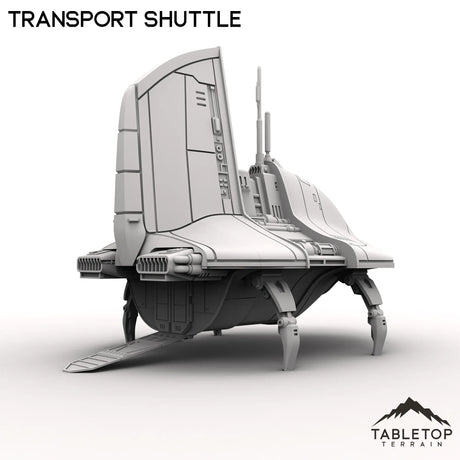 Tabletop Terrain Vehicle Transport Shuttle - To'ka Station