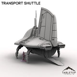 Tabletop Terrain Vehicle Transport Shuttle - To'ka Station
