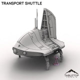 Tabletop Terrain Vehicle Transport Shuttle - To'ka Station