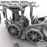 Tabletop Terrain Vehicle Undead Corpse Wagon