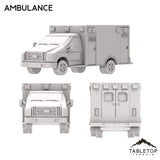 Tabletop Terrain Vehicle Urban Vehicle Collection - Marvel Crisis Protocol Vehicle Set