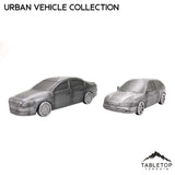 Tabletop Terrain Vehicle Urban Vehicle Collection - Marvel Crisis Protocol Vehicle Set