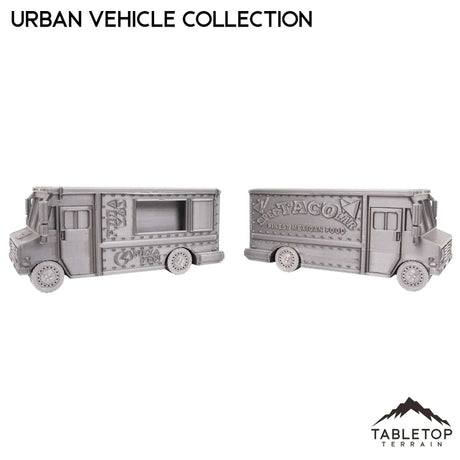 Tabletop Terrain Vehicle Urban Vehicle Collection - Marvel Crisis Protocol Vehicle Set
