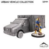 Tabletop Terrain Vehicle Urban Vehicle Collection - Marvel Crisis Protocol Vehicle Set