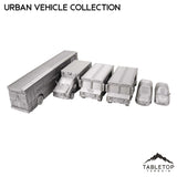 Tabletop Terrain Vehicle Urban Vehicle Collection - Marvel Crisis Protocol Vehicle Set