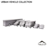 Tabletop Terrain Vehicle Urban Vehicle Collection - Marvel Crisis Protocol Vehicle Set