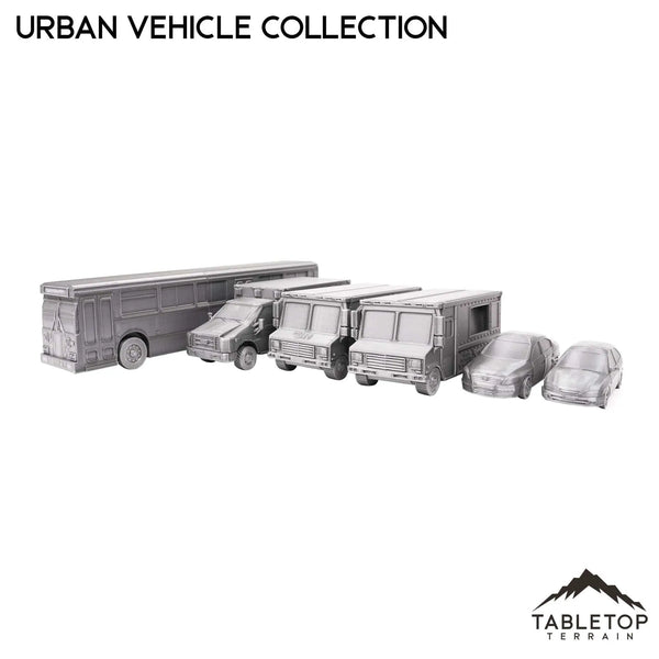Tabletop Terrain Vehicle Urban Vehicle Collection - Marvel Crisis Protocol Vehicle Set