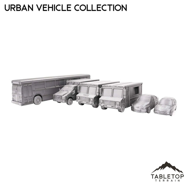 Tabletop Terrain Vehicle Urban Vehicle Collection - Marvel Crisis Protocol Vehicle Set