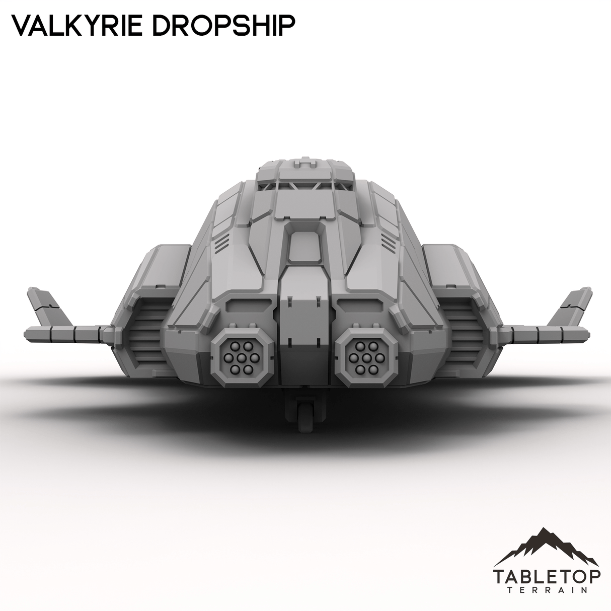 Tabletop Terrain Vehicle Valkyrie Dropship