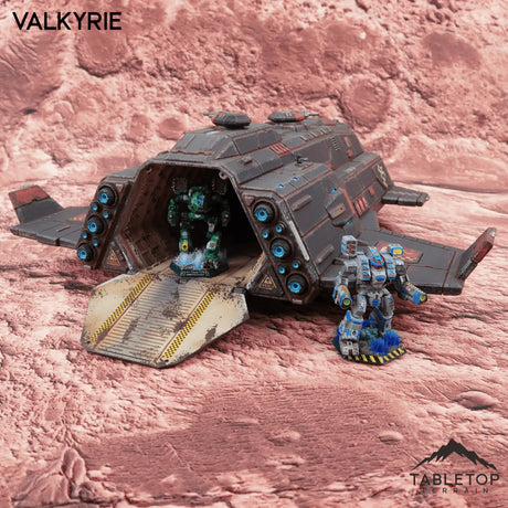 Tabletop Terrain Vehicle Valkyrie Dropship