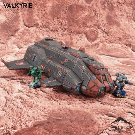 Tabletop Terrain Vehicle Valkyrie Dropship