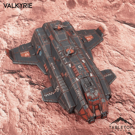 Tabletop Terrain Vehicle Valkyrie Dropship