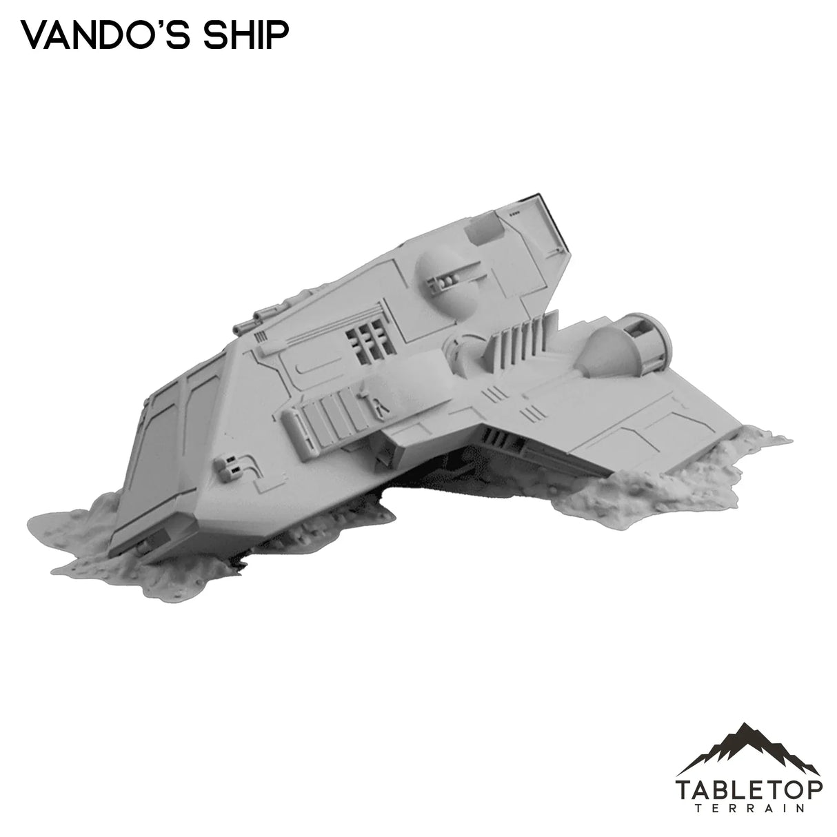 Tabletop Terrain Vehicle Vando's Ship