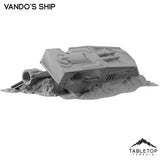 Tabletop Terrain Vehicle Vando's Ship