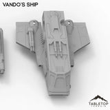 Tabletop Terrain Vehicle Vando's Ship