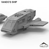 Tabletop Terrain Vehicle Vando's Ship