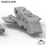 Tabletop Terrain Vehicle Vando's Ship
