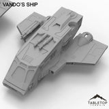 Tabletop Terrain Vehicle Vando's Ship