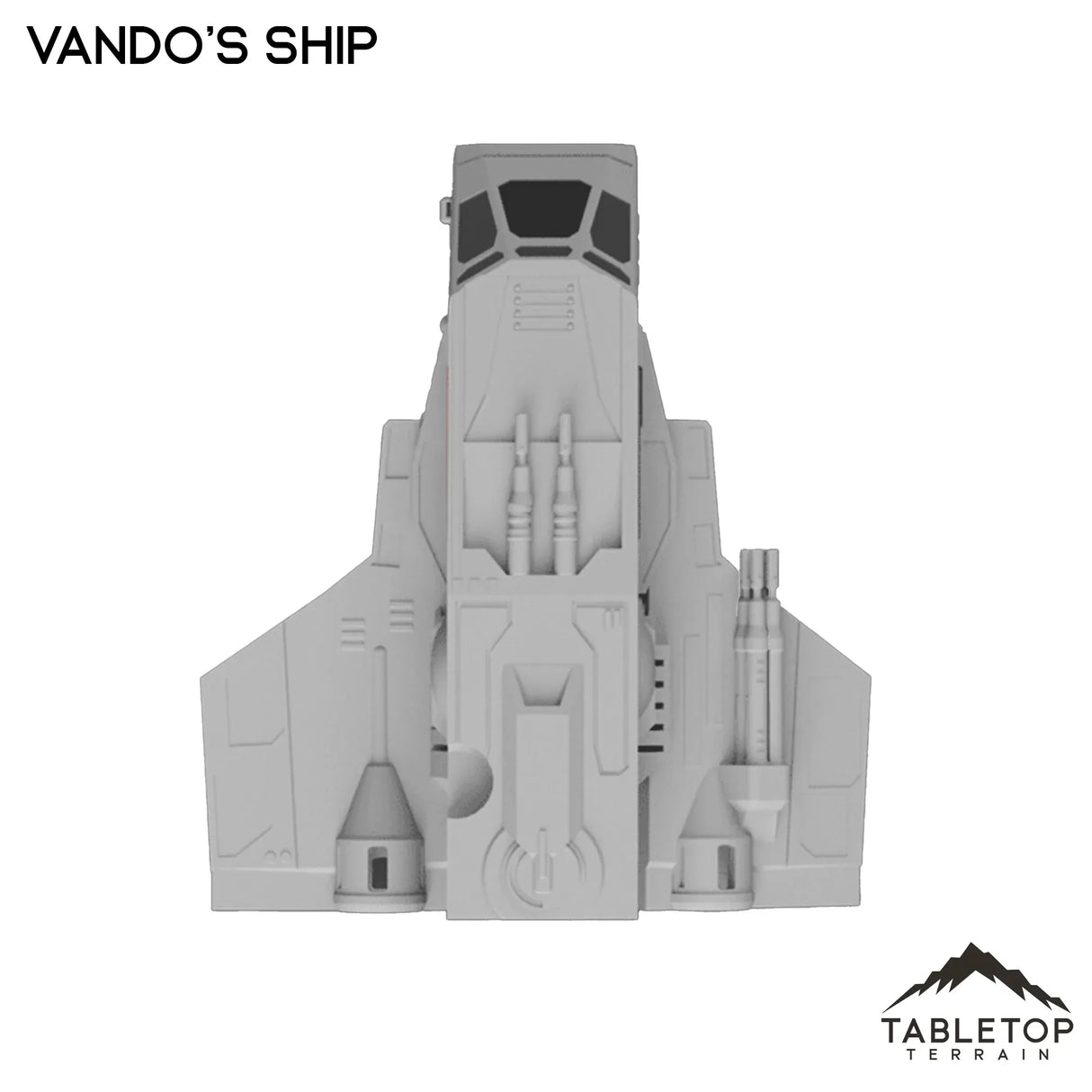 Tabletop Terrain Vehicle Vando's Ship