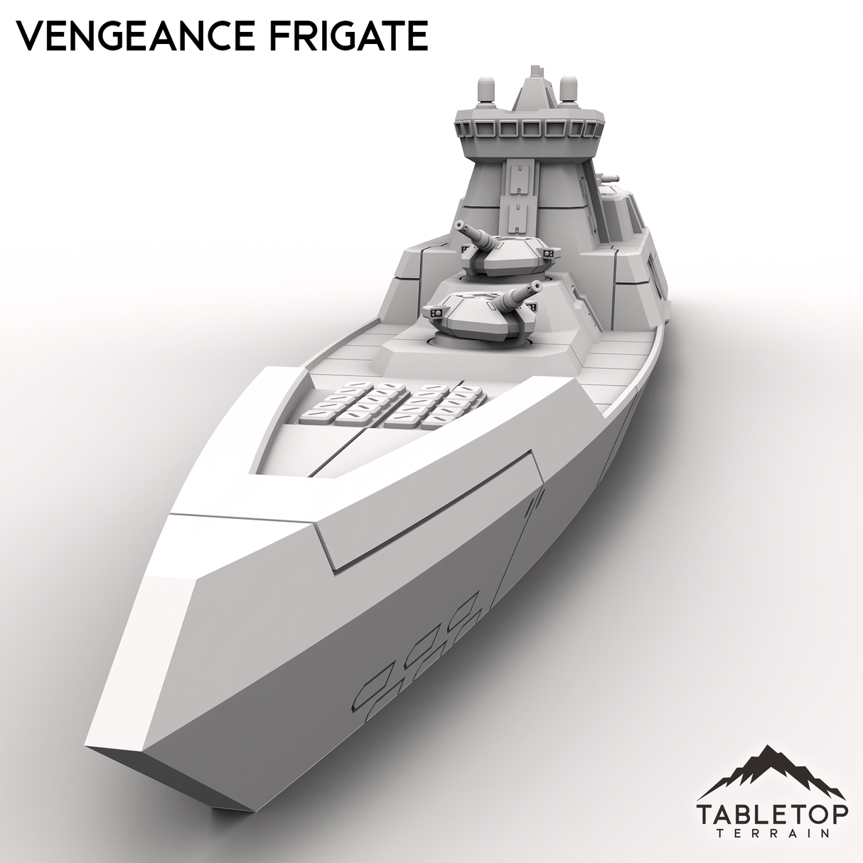 Tabletop Terrain Vehicle Vengeance Frigate