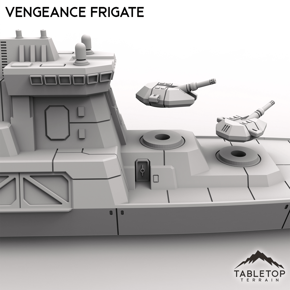 Tabletop Terrain Vehicle Vengeance Frigate