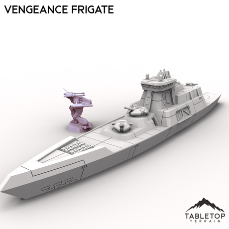 Tabletop Terrain Vehicle Vengeance Frigate