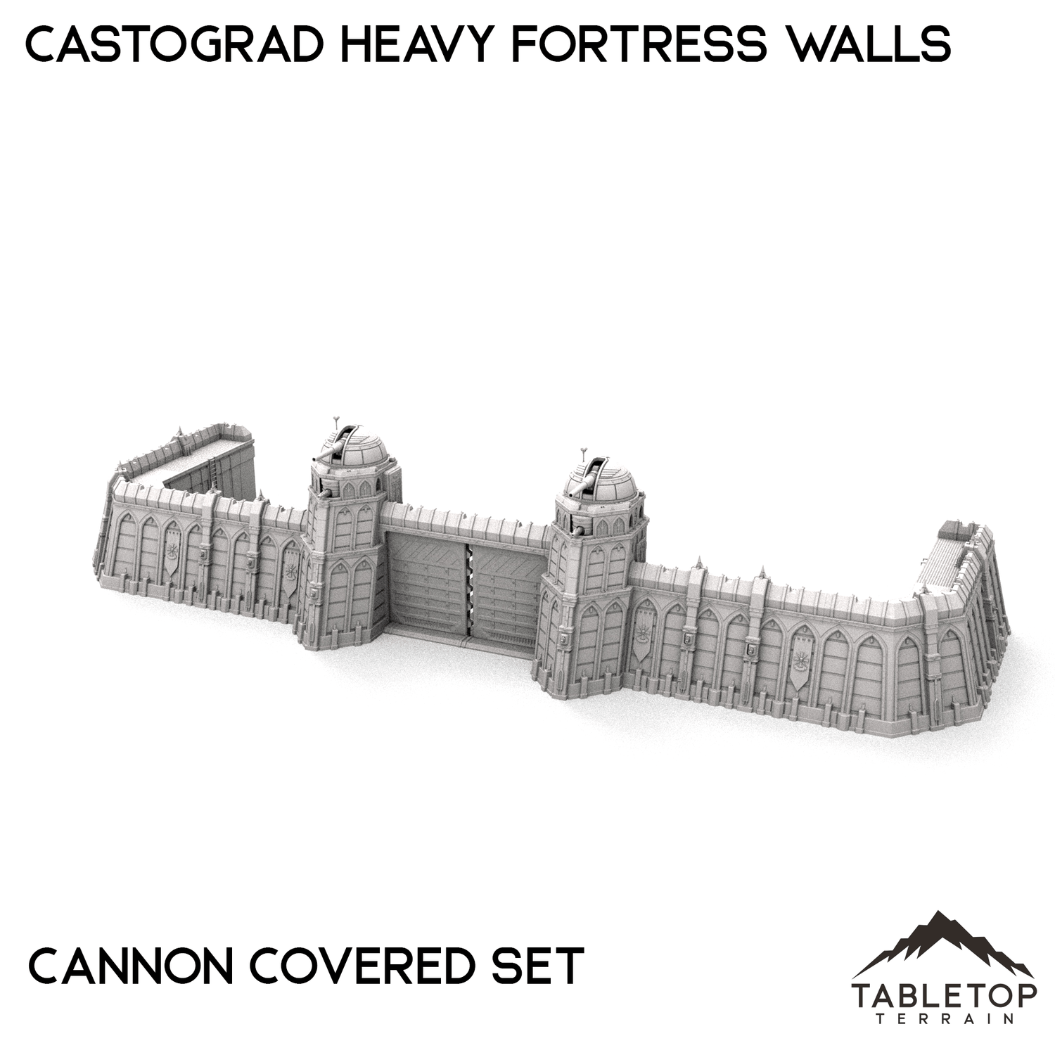 Castograd Heavy Fortress Walls – Tabletop Terrain