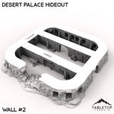Tabletop Terrain Walls 40mm / Wall 2 Desert Palace Hideout