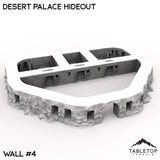 Tabletop Terrain Walls 40mm / Wall 4 Desert Palace Hideout