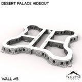 Tabletop Terrain Walls 40mm / Wall 5 Desert Palace Hideout