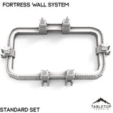 Tabletop Terrain Walls Apocalypse Fortress Wall System