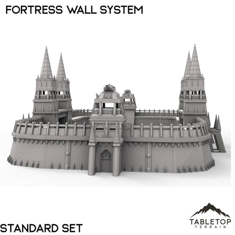 Tabletop Terrain Walls Apocalypse Fortress Wall System