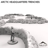 Tabletop Terrain Walls Arctic Headquarters Trenches