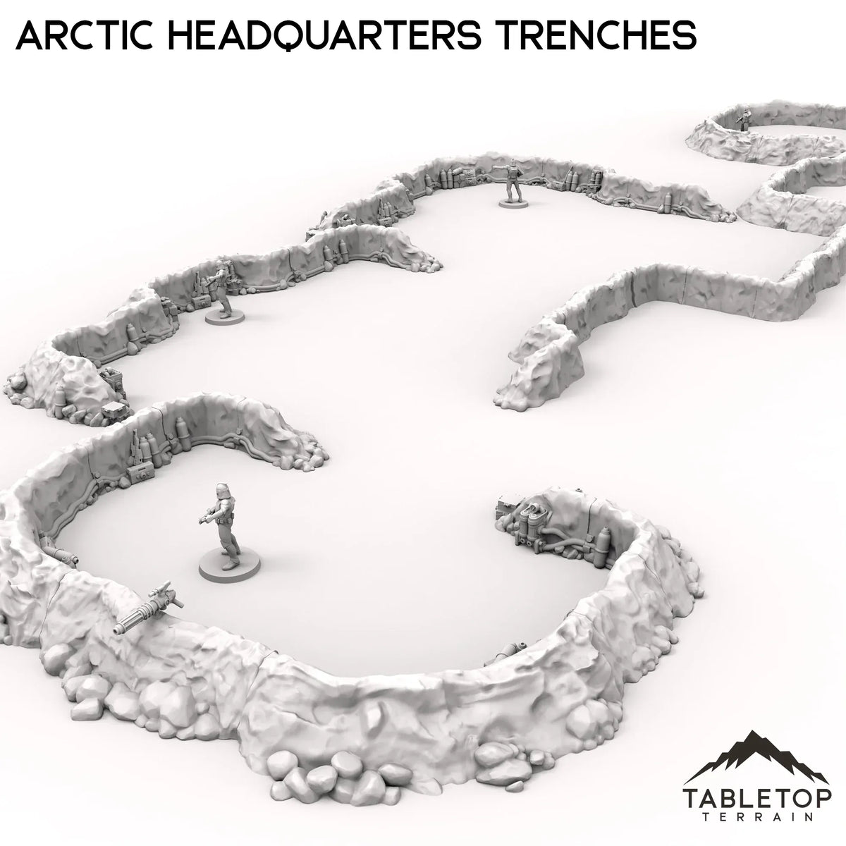 Arctic Headquarters Trenches – Tabletop Terrain