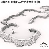 Tabletop Terrain Walls Arctic Headquarters Trenches