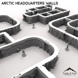 Tabletop Terrain Walls Arctic Headquarters Walls