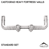 Tabletop Terrain Walls Castograd Heavy Fortress Walls